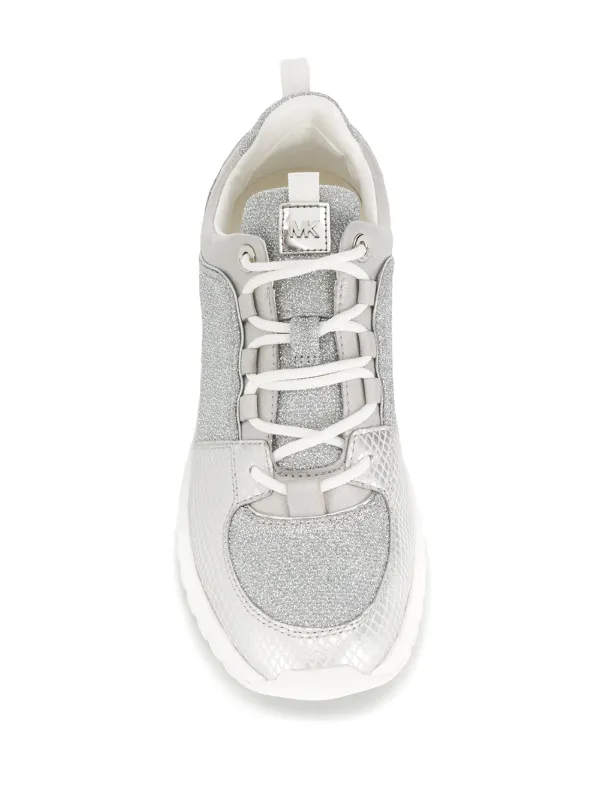 michael michael kors ace mesh and scuba sneaker