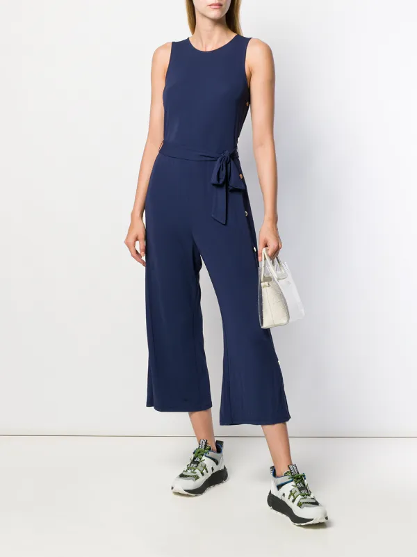 michael kors cropped jumpsuit