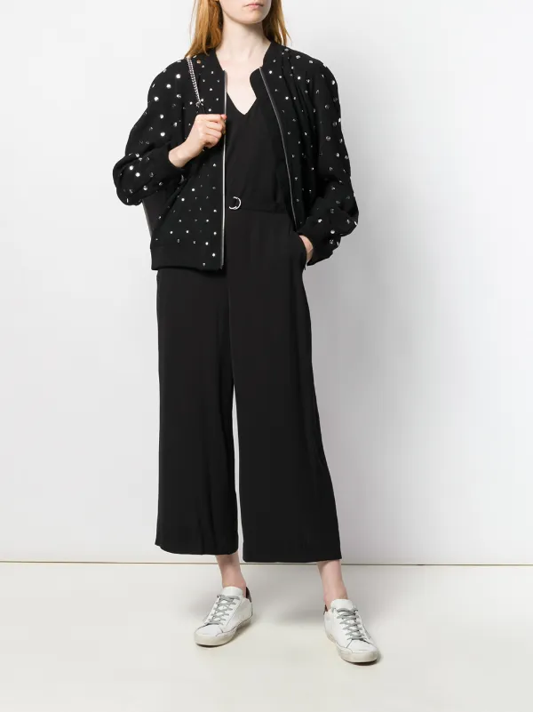 michael kors wide leg jumpsuit
