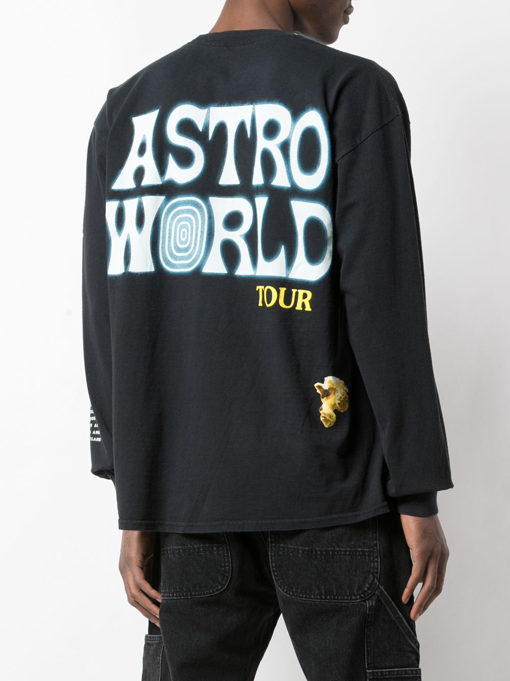 фото Travis scott astroworld футболка с длинными рукавами