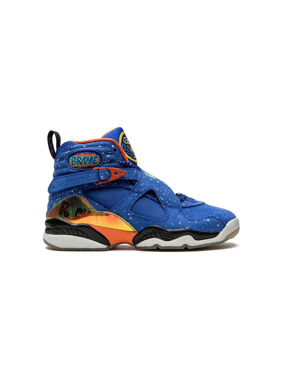 Shop Jordan Air  8 Retro "doernbecher" Sneakers In Blue