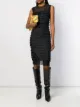 الصورة 2 من Balenciaga Pre-Owned فستان كلاسيكي بشراشيب وشرائط شفافة