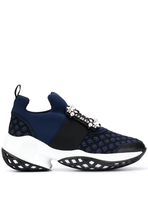 Roger Vivier panelled chunky sneakers