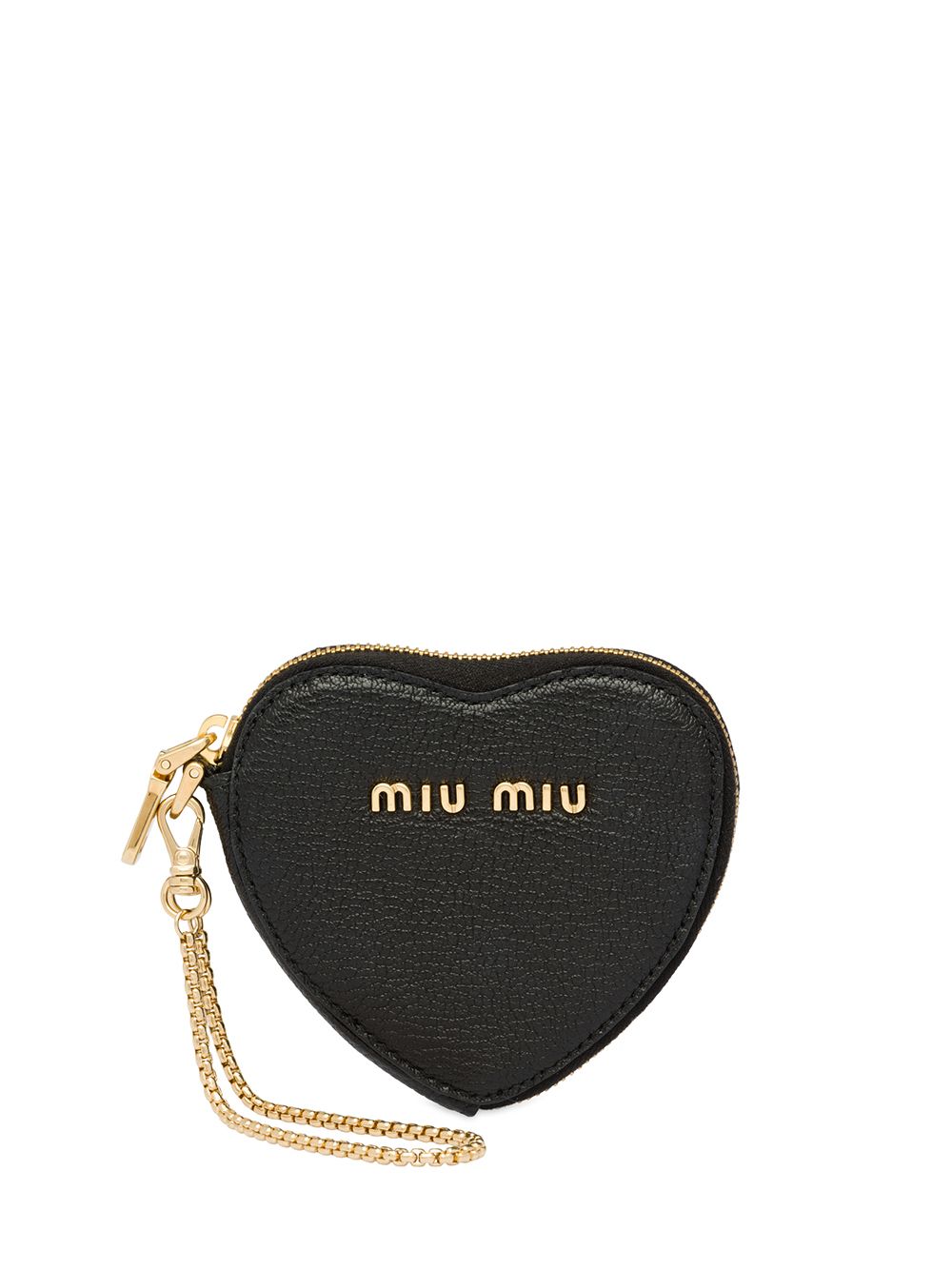 фото Miu miu брелок из кожи мадрас