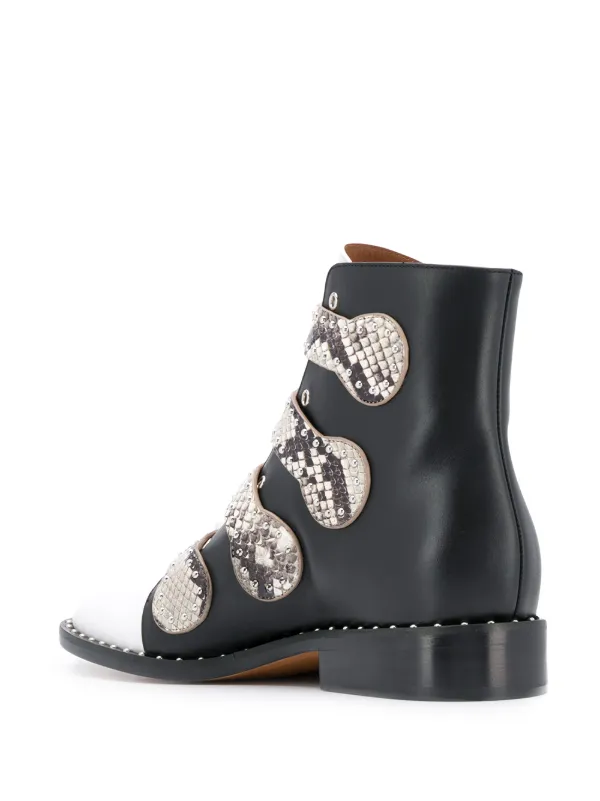 strap ankle boots