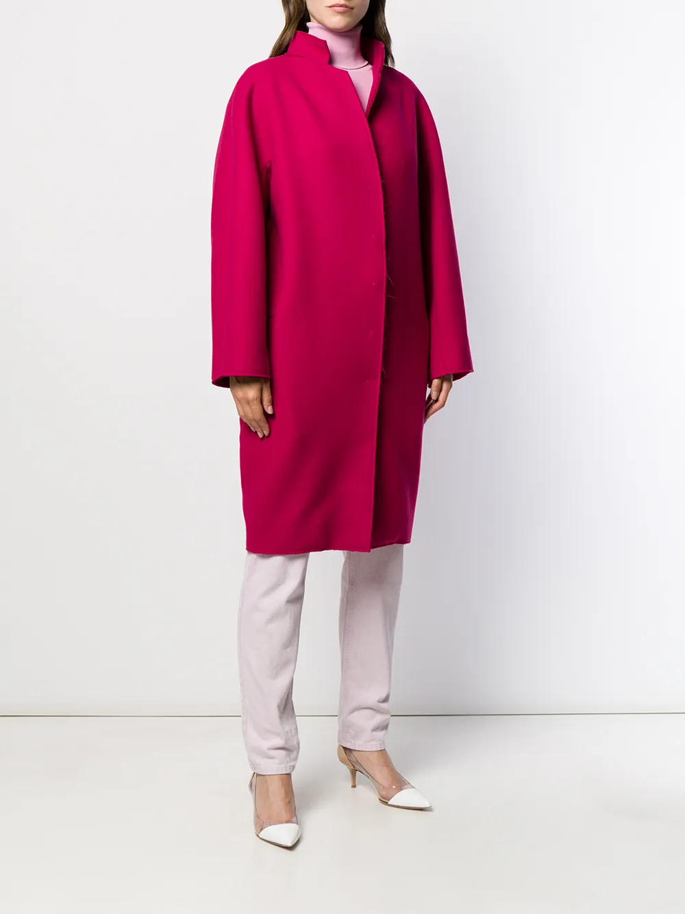  Moschino Pre-owned Single Breasted Coat - Pink 