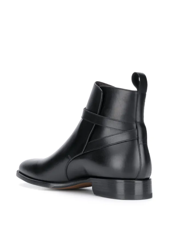 Scarosso Botines Con Hebilla Negro FARFETCH CO