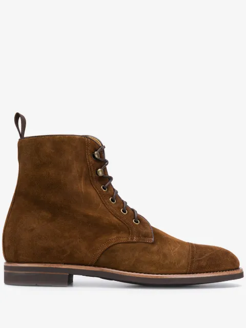 Scarosso Stiefel mit Schnürung