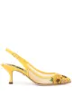 Imagem 1 de Dolce & Gabbana Sapato com bordado de girassol
