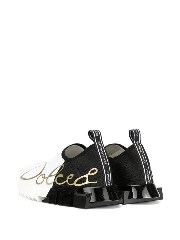 kin karşılaştırılabilir bir fotoğraf çek dolce gabbana sorrento stretch  mesh slip on sneakers. dolcegabbana shoes - snacks2home.com