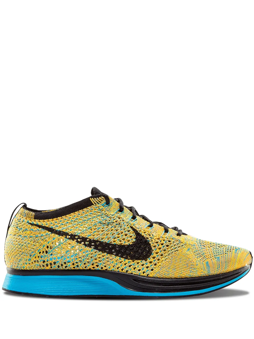 Nike shop flyknit yellow