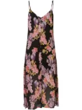 We Are Kindred Stevie floral-print slip dress - Black