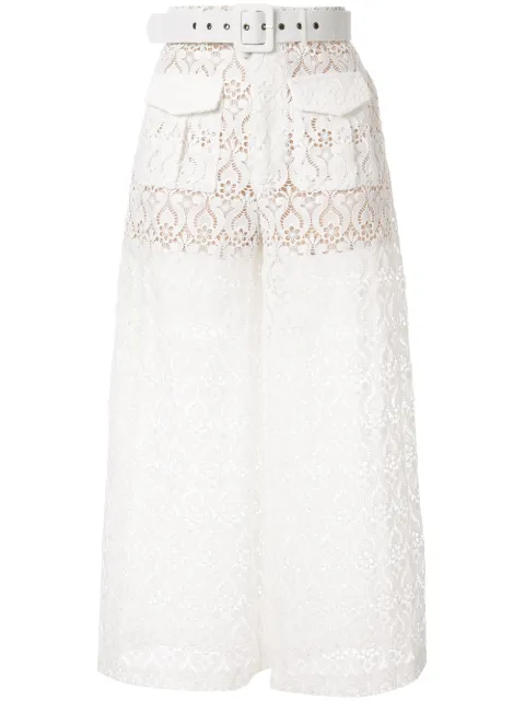 We Are Kindred Romily belted wide-leg trousers