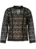 We Are Kindred sheer Romily top - Black