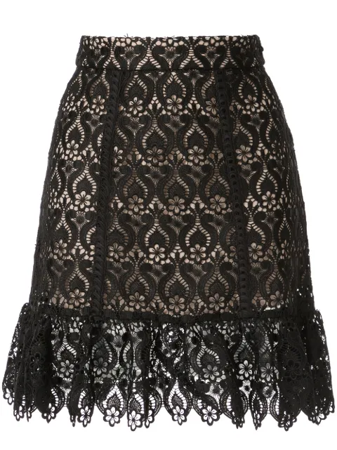 We Are Kindred Romily lace mini skirt