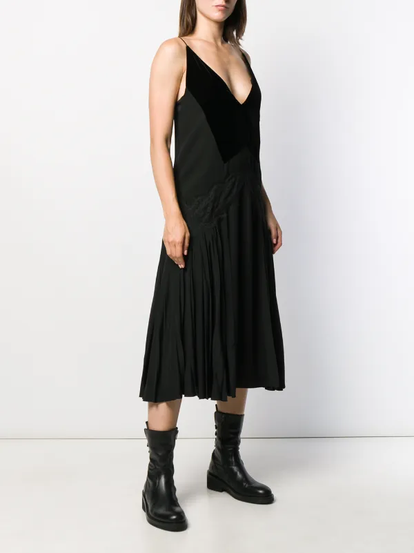 Givenchy Flared Slip Dress | Black | FARFETCH JO Givenchy Flared Slip Dress | Black | FARFETCH JO