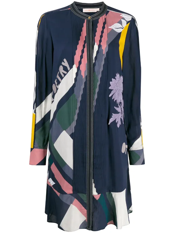 Tory Burch Poetry Of Things Dress Farfetch Com