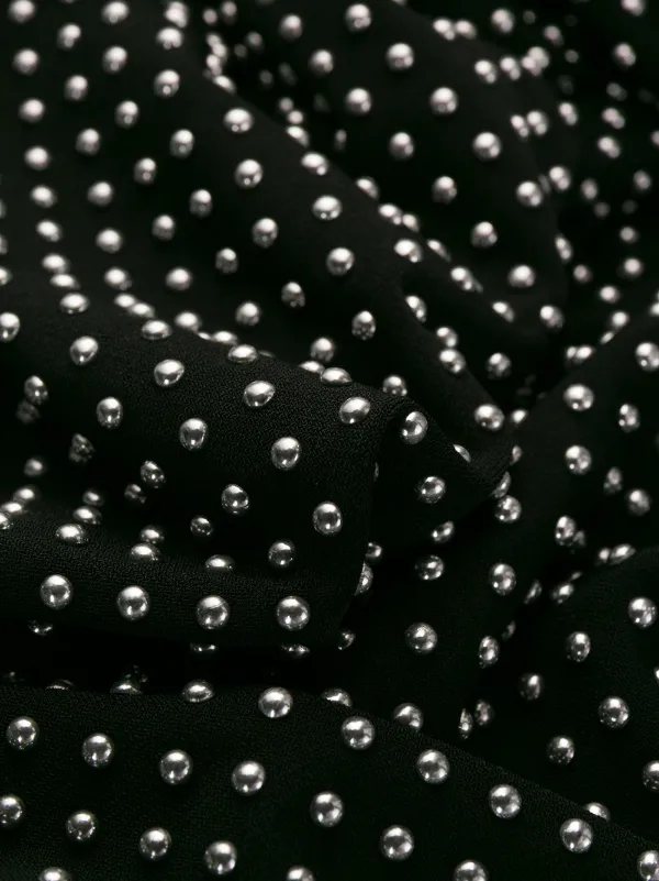 michael kors studded black dress