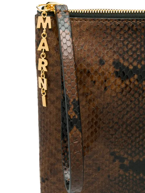 MARNI PYTHON CLUTCH