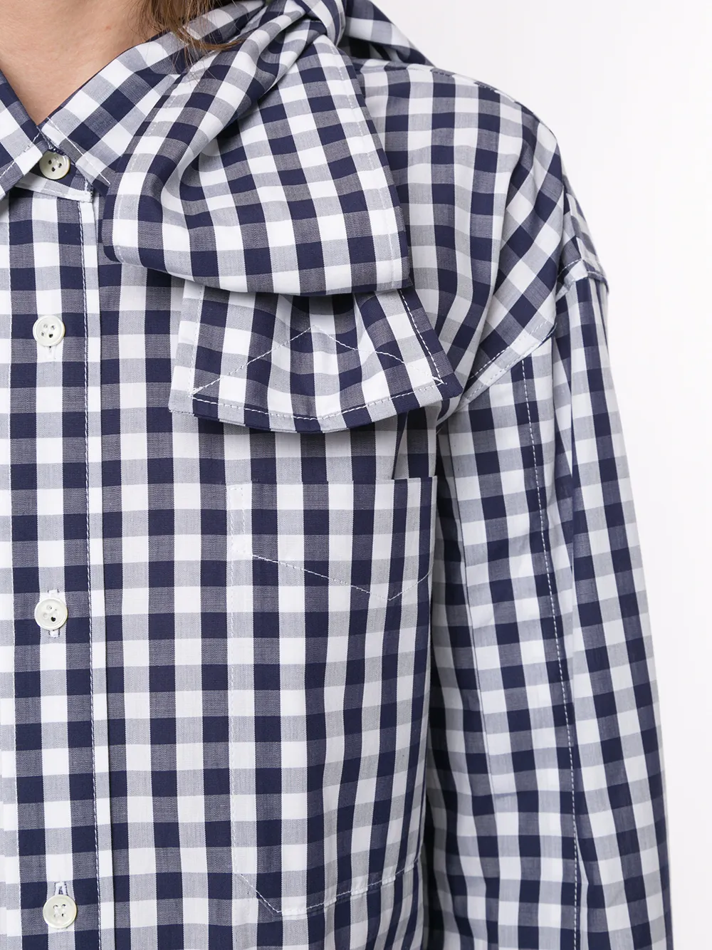 JW Anderson Blousejurk met strik Blauw