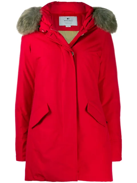 Woolrich faux fur hooded parka