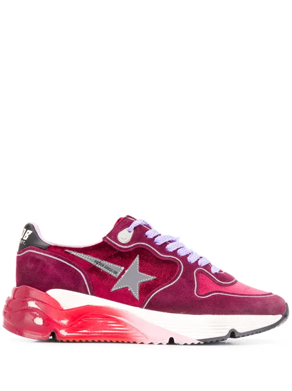 golden goose pink velvet
