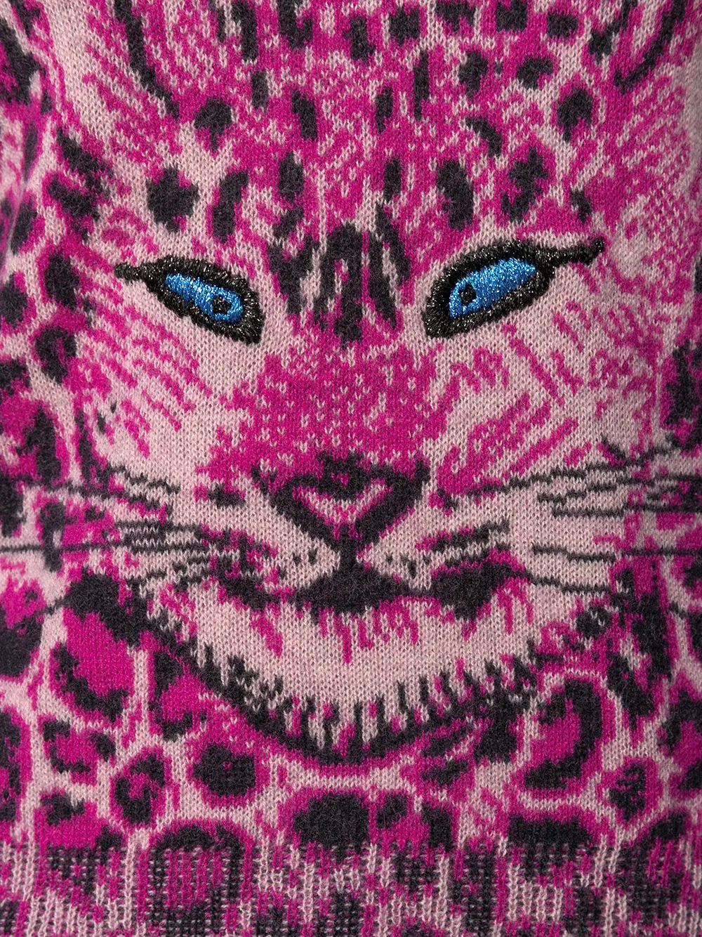  Alberta Ferretti Pullover Mit Print   Rosa 