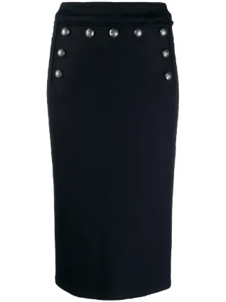 veronica beard denim skirt