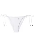 Dolce & Gabbana logo-tag bikini bottoms - White