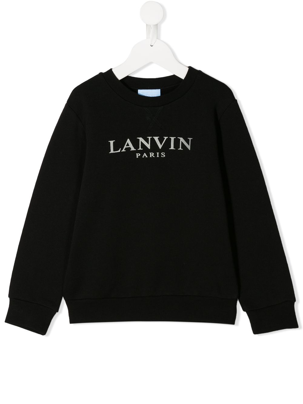 фото LANVIN Enfant толстовка с контрастным логотипом