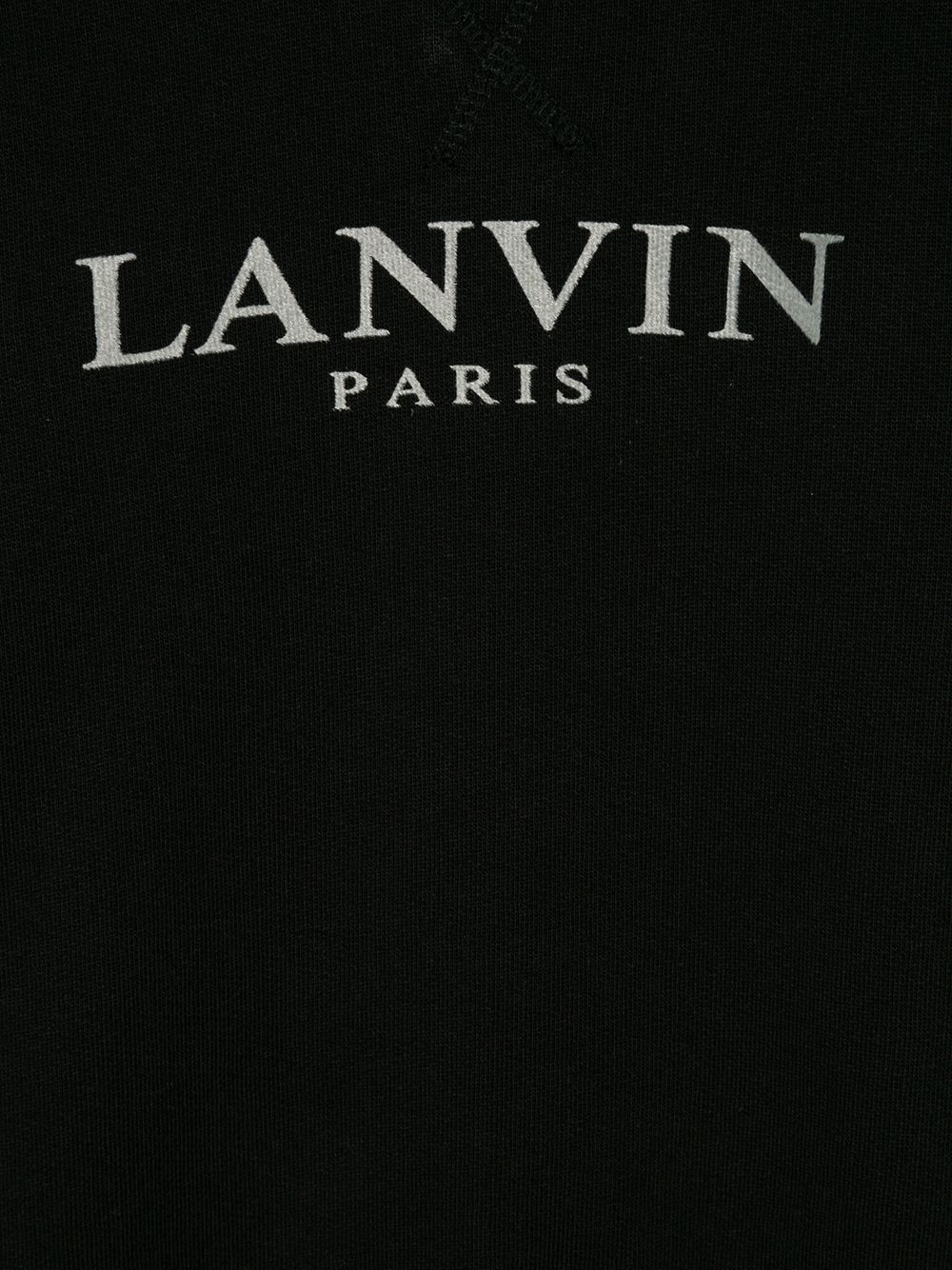 фото LANVIN Enfant толстовка с контрастным логотипом