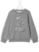الصورة 1 من LANVIN Enfant كنزة بشعار متباين اللون