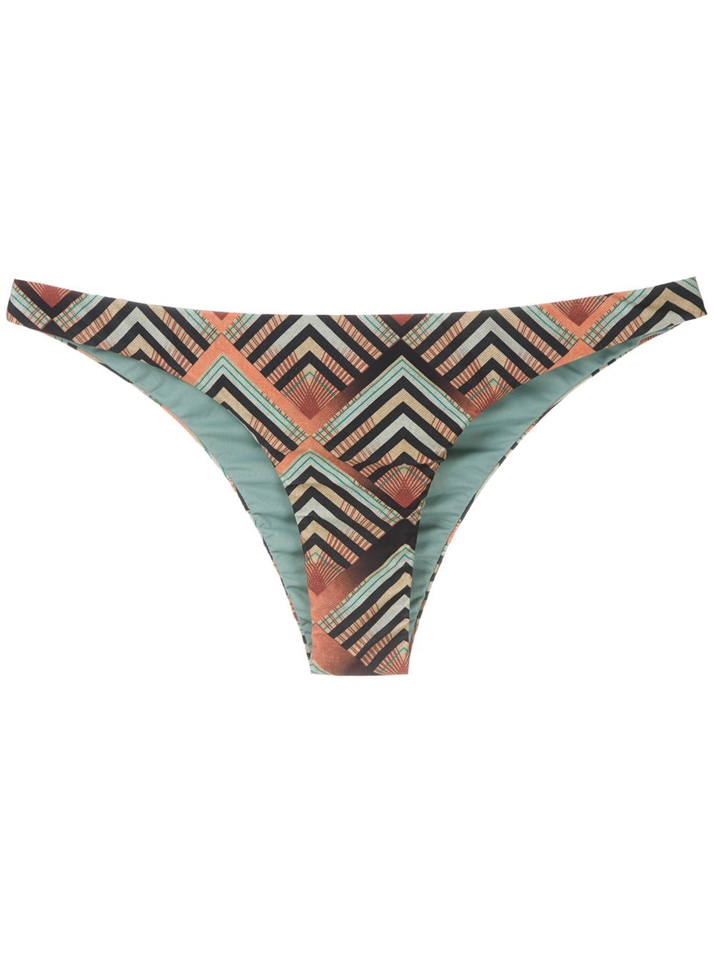 

Lygia & Nanny bikini bottom Tina estampado - Naranja