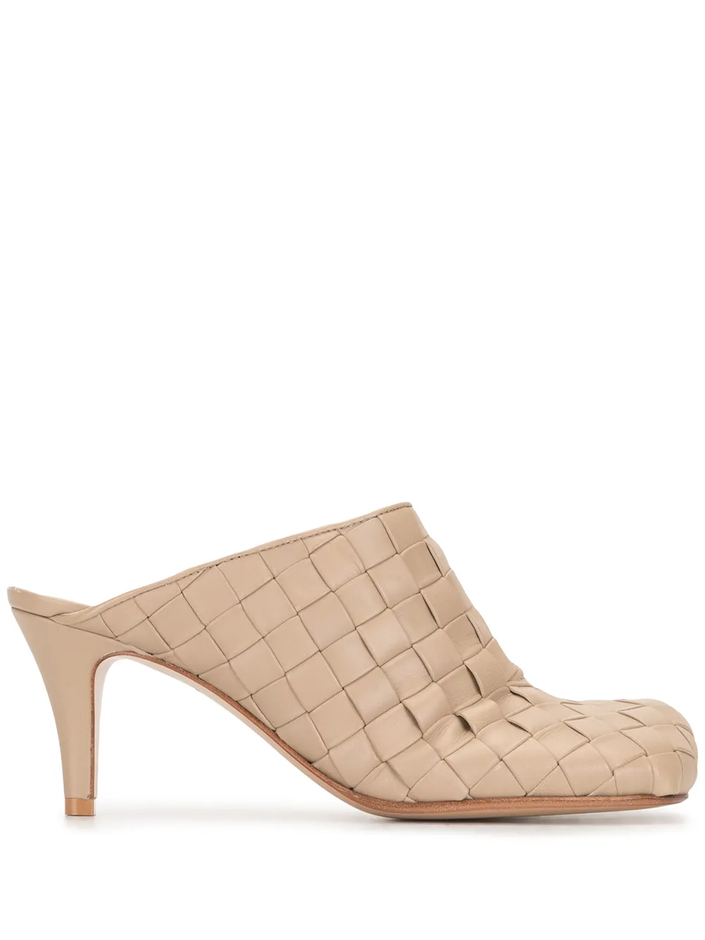 bottega veneta intrecciato mules
