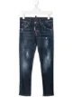 الصورة 1 من Dsquared2 Kids جينز بتأثير مهترئ