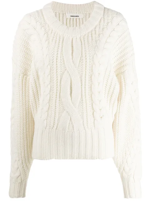 Circus Hotel oversized knitted sweater