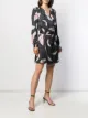 Forte Forte vestido cruzado estampado