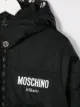Moschino Kids سترة مبطنة بغطاء رأس