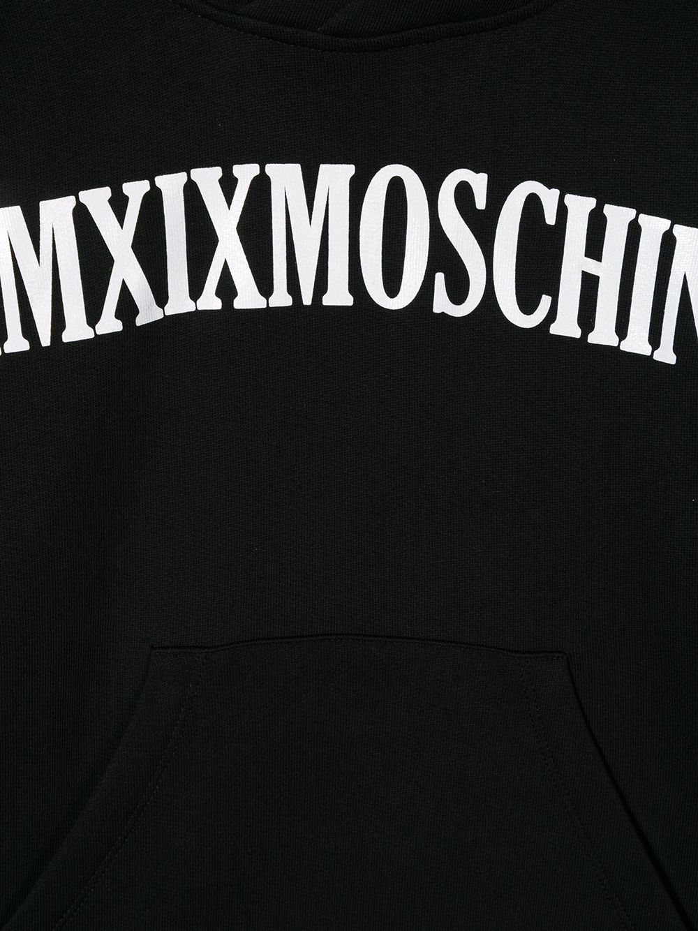 фото Moschino kids худи с принтом mmxix