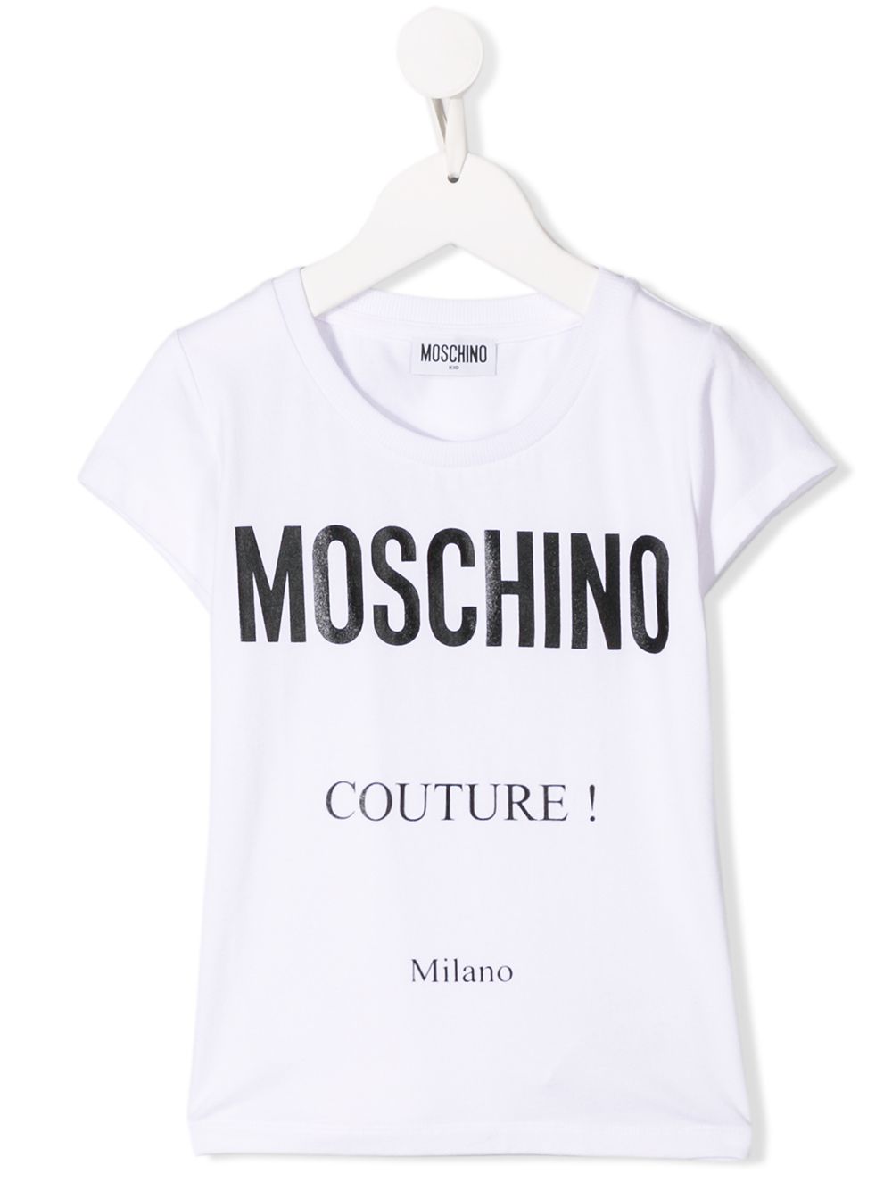 фото Moschino kids футболка с логотипом