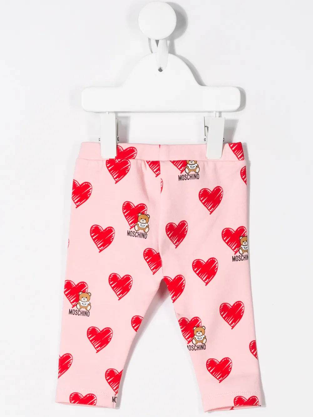 фото Moschino kids брюки с принтом