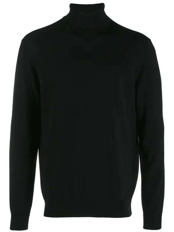 black armani jumper