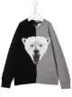 الصورة 1 من Marcelo Burlon County Of Milan Kids كنزة بطبعة دب