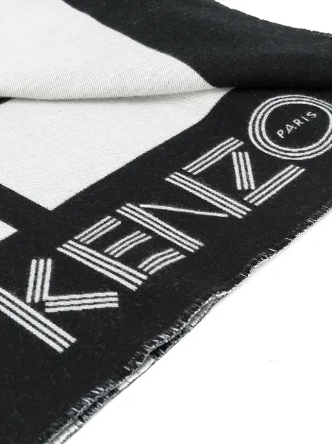 KENZO LOGO SCARF