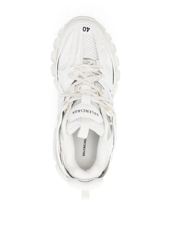 Balenciaga track triple white on sale