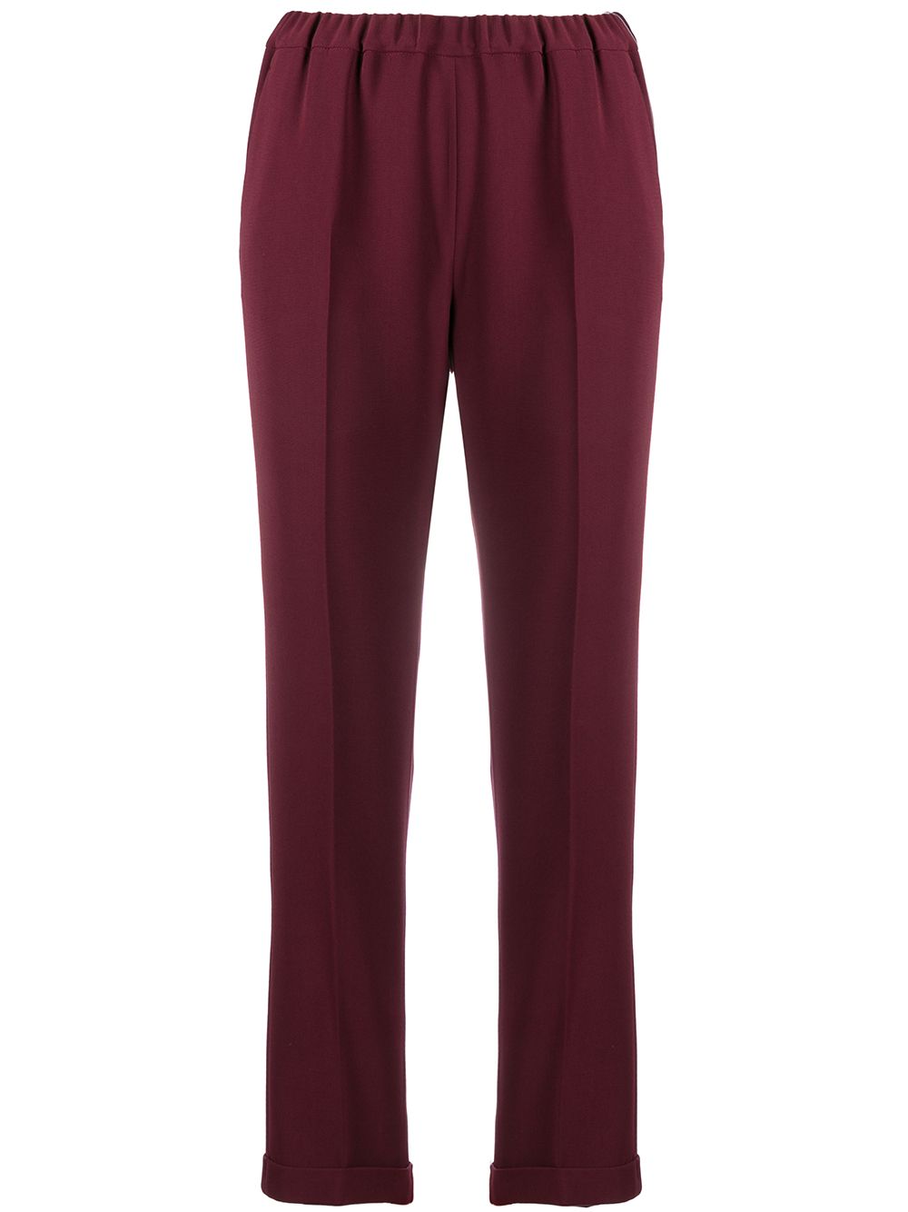 straight-leg trousers