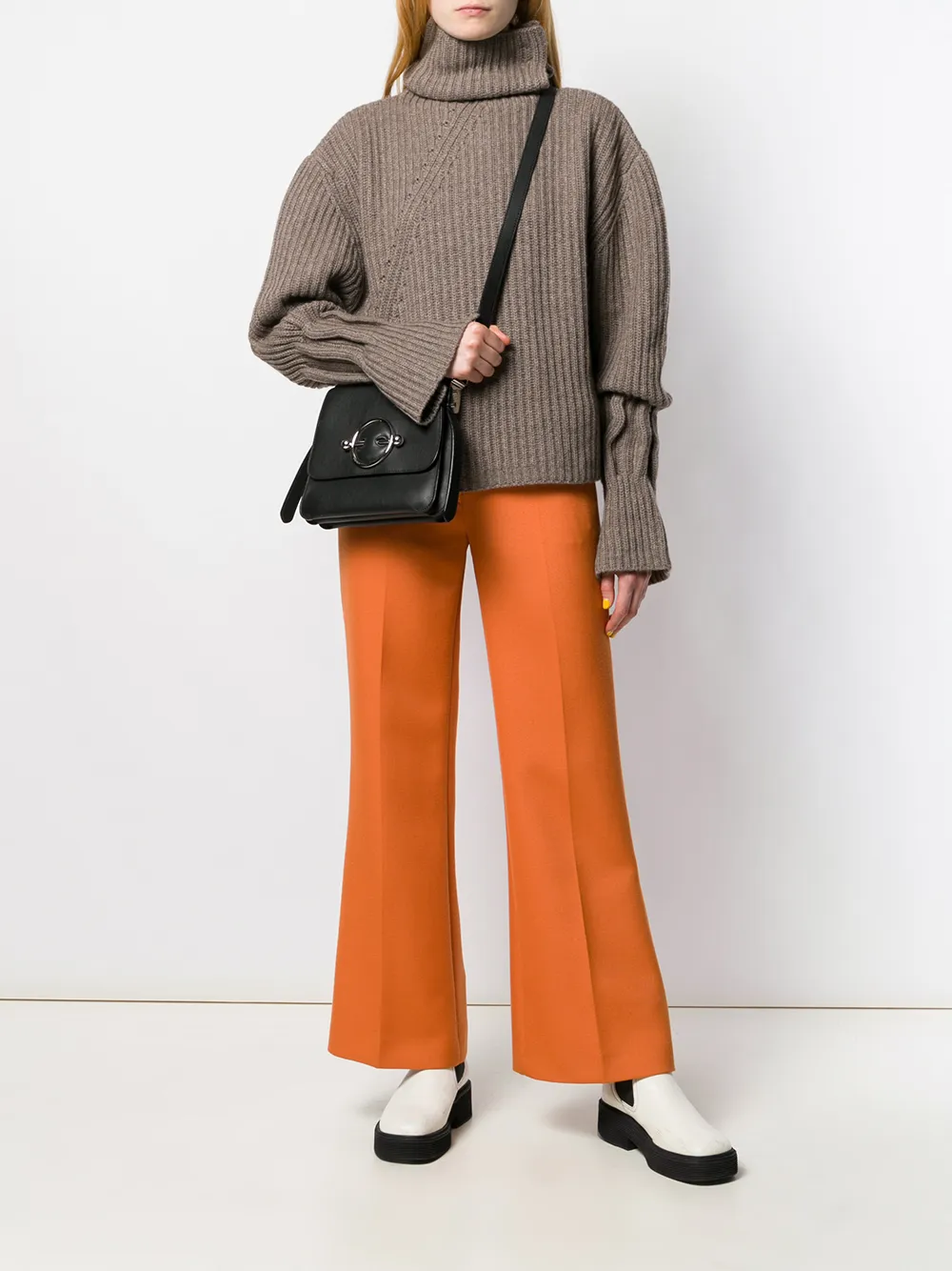  Jw Anderson Gerippter Pullover   Nude 