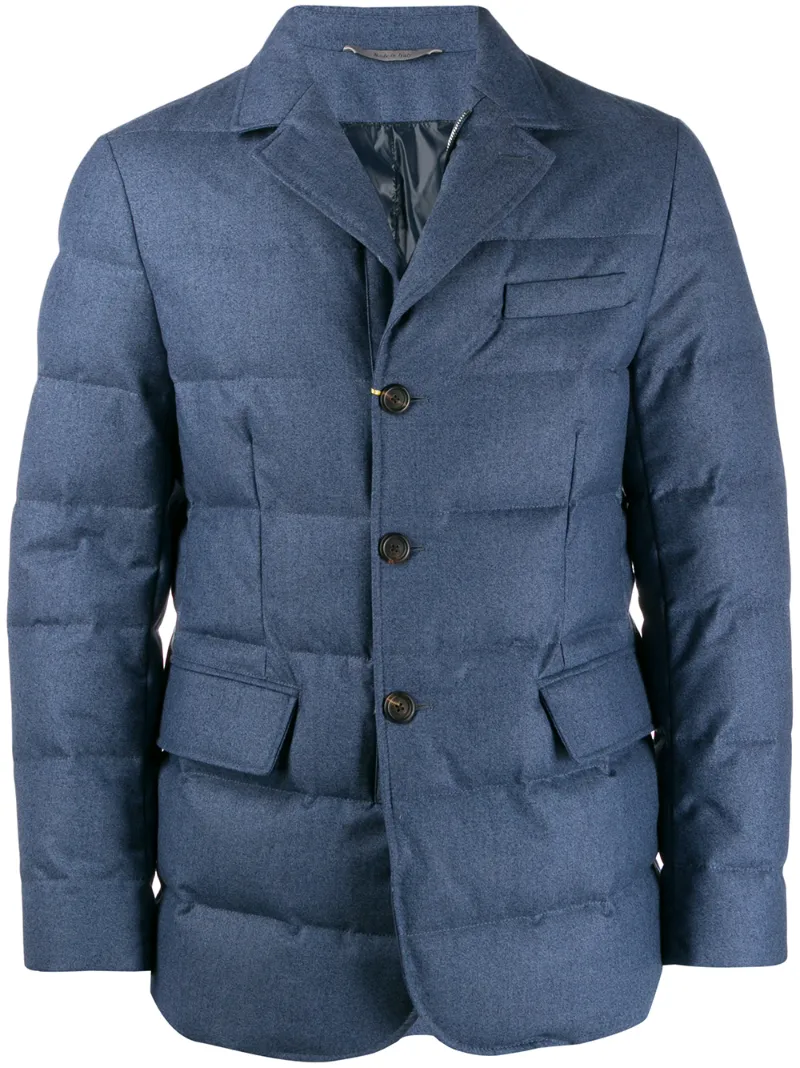 canali quilted jacket