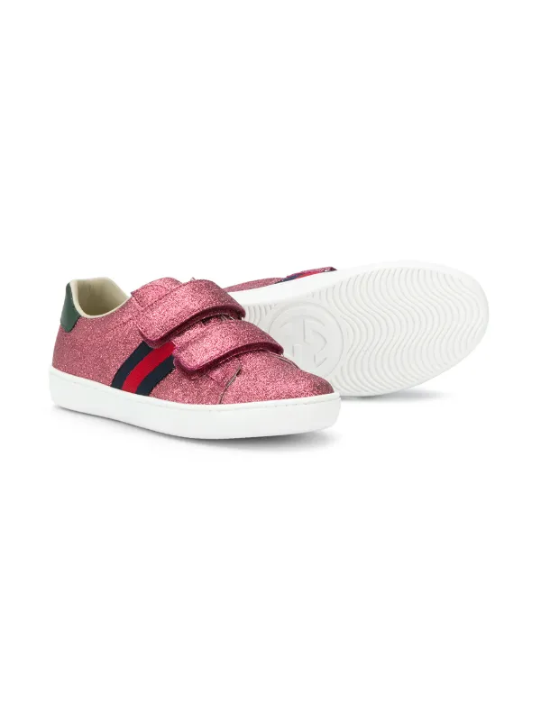 toddler pink gucci shoes