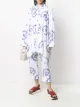 Image 2 of Simone Rocha floral-embroidered cropped trousers